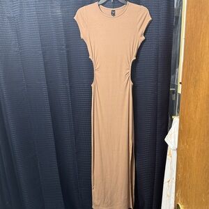 Windsor Camel Maxi Dress